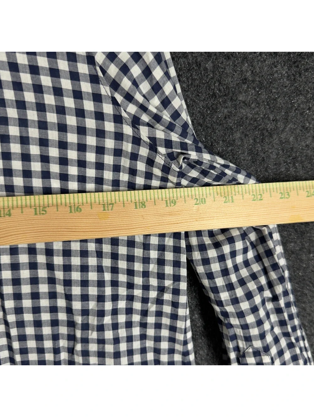 J. Crew Shirt Women S Small Blue Plaid Button Up Tunic Long Sleeve Collared